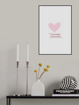 Love Poster och Canvastavla