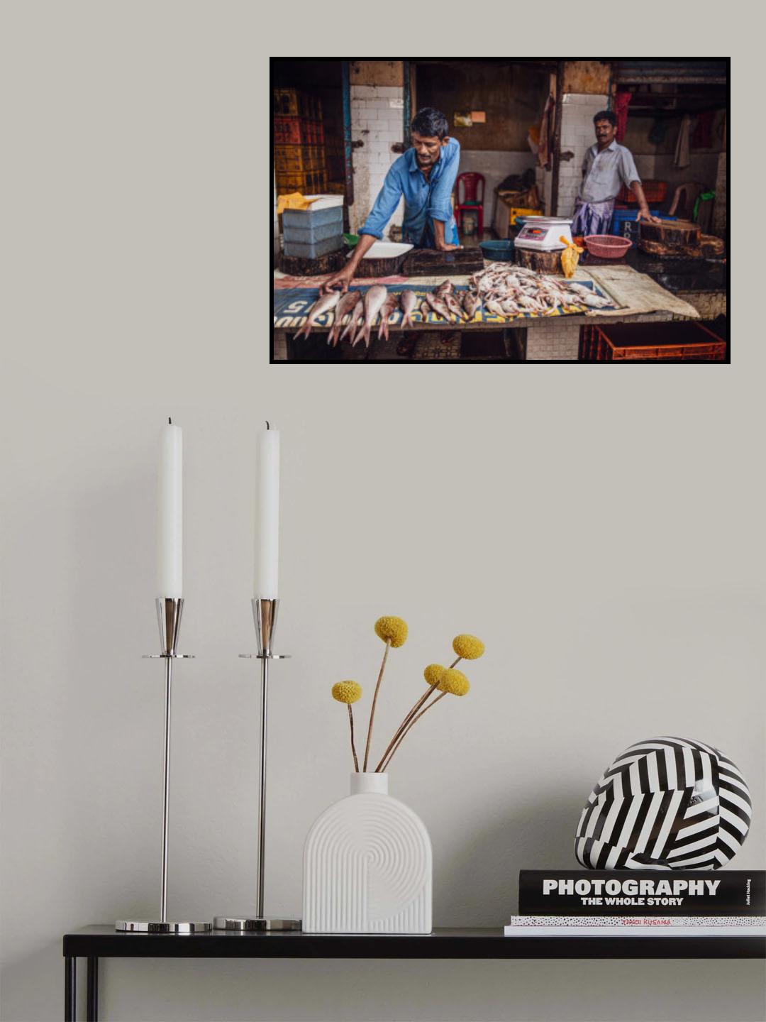 Fishmonger of Chocin Poster och Canvastavla