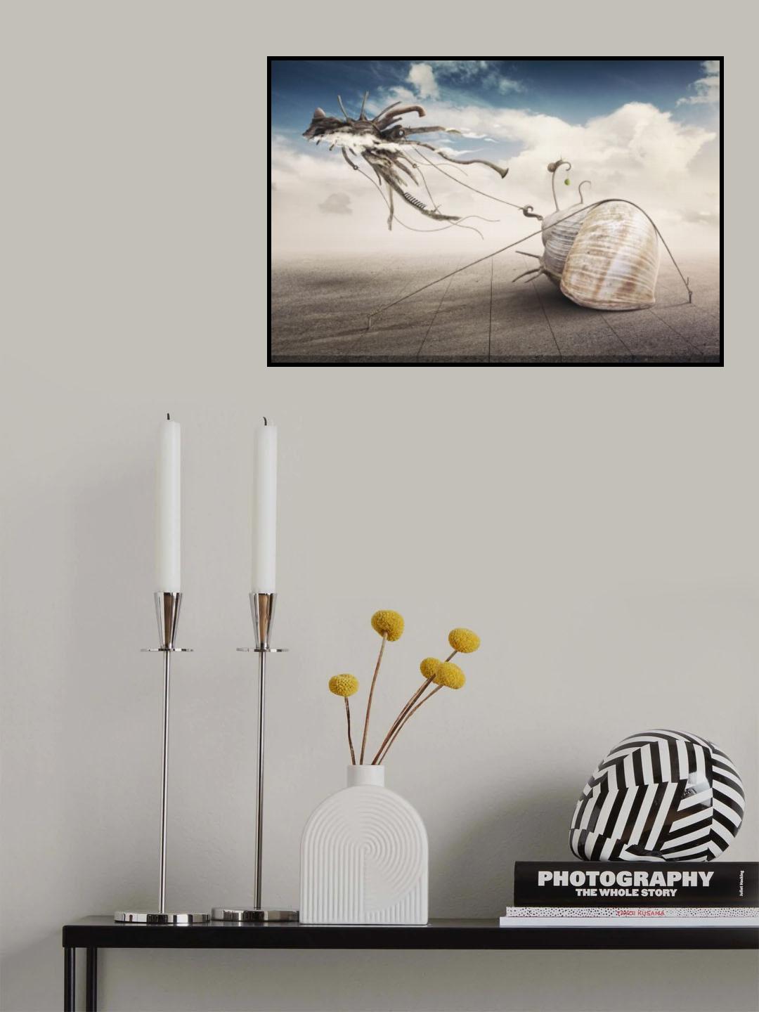 Above The Clouds Poster och Canvastavla