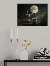 Moon coffee Poster och Canvastavla