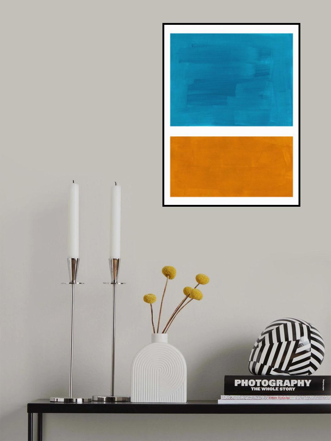 Colourfield 70 Poster och Canvastavla