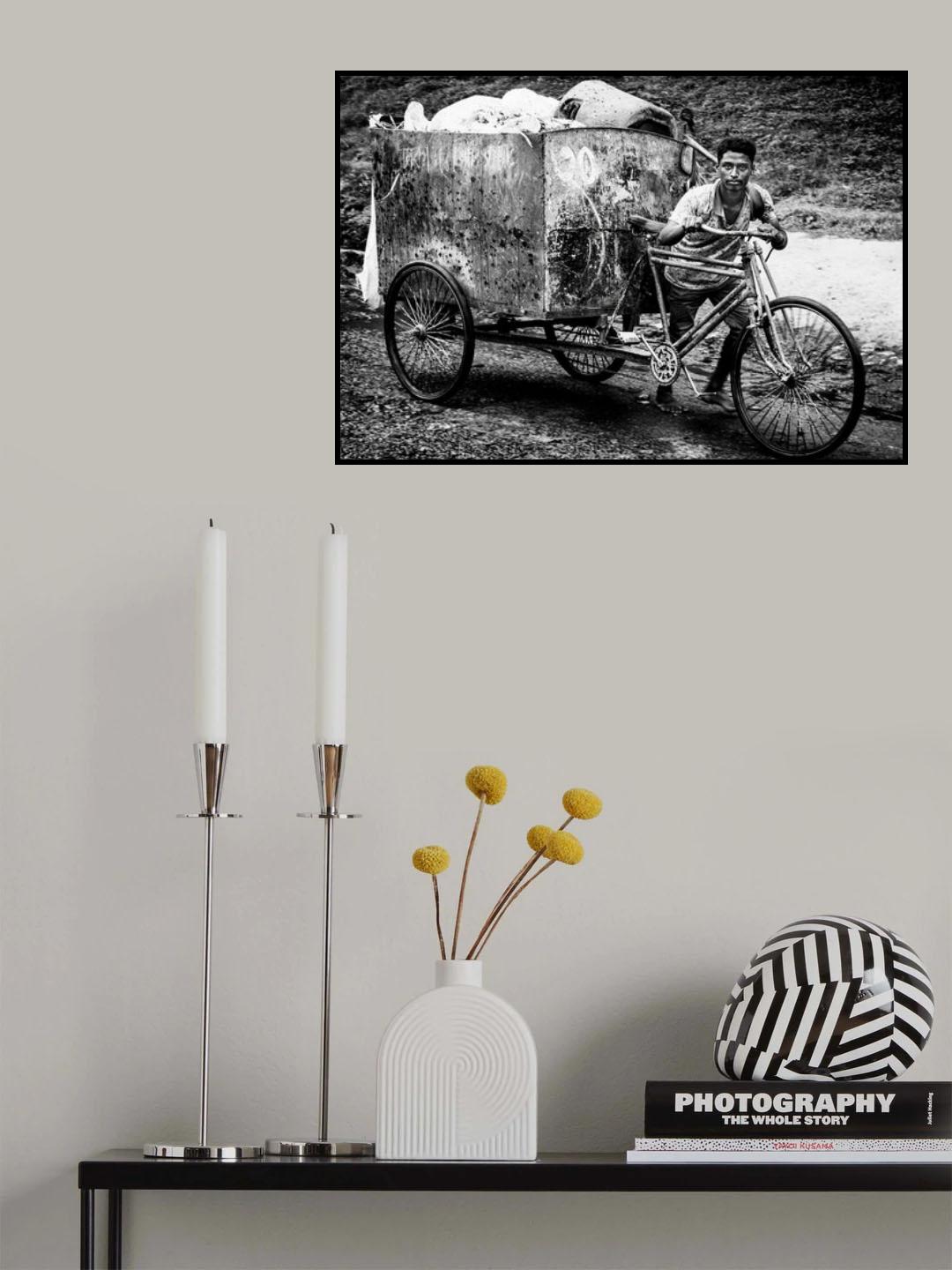 On its way to the dump site. Poster och Canvastavla