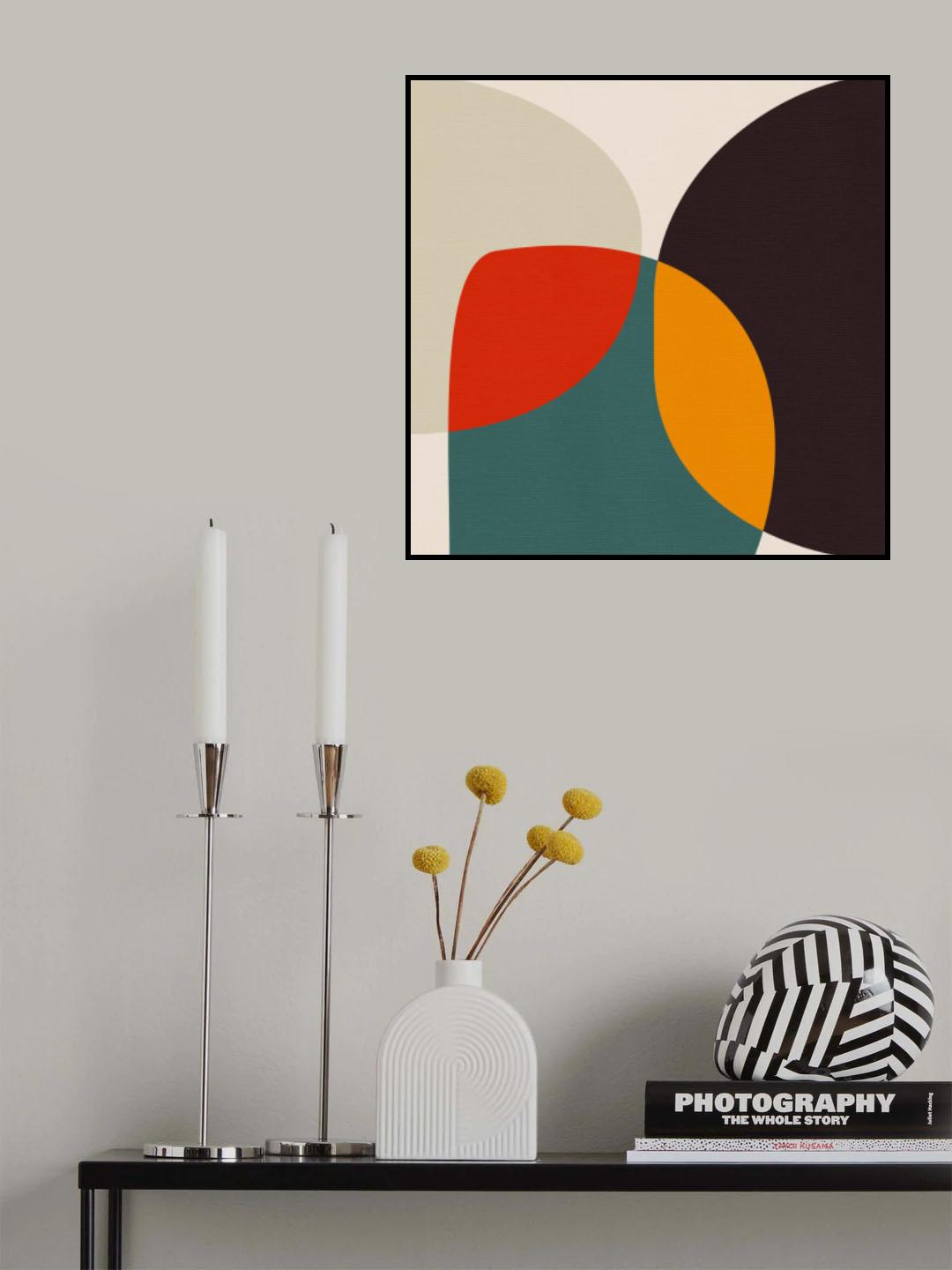 Bauhaus Modern Bold 3 Poster och Canvastavla