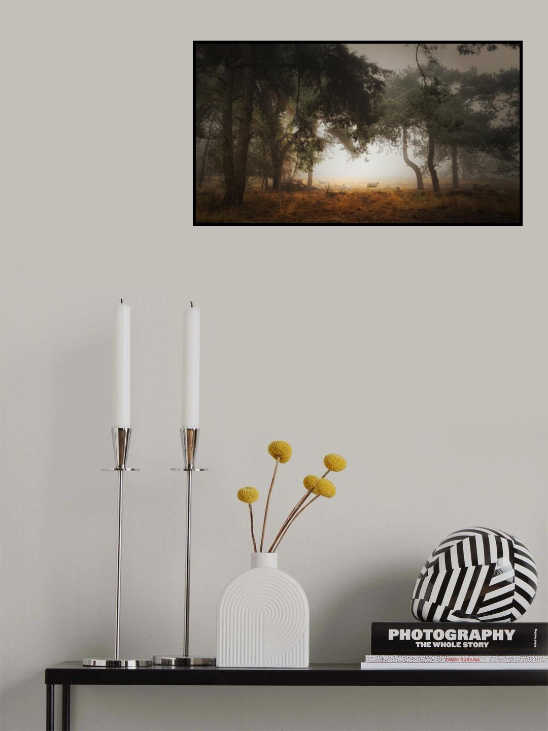 Foggy memory  of the past Poster och Canvastavla