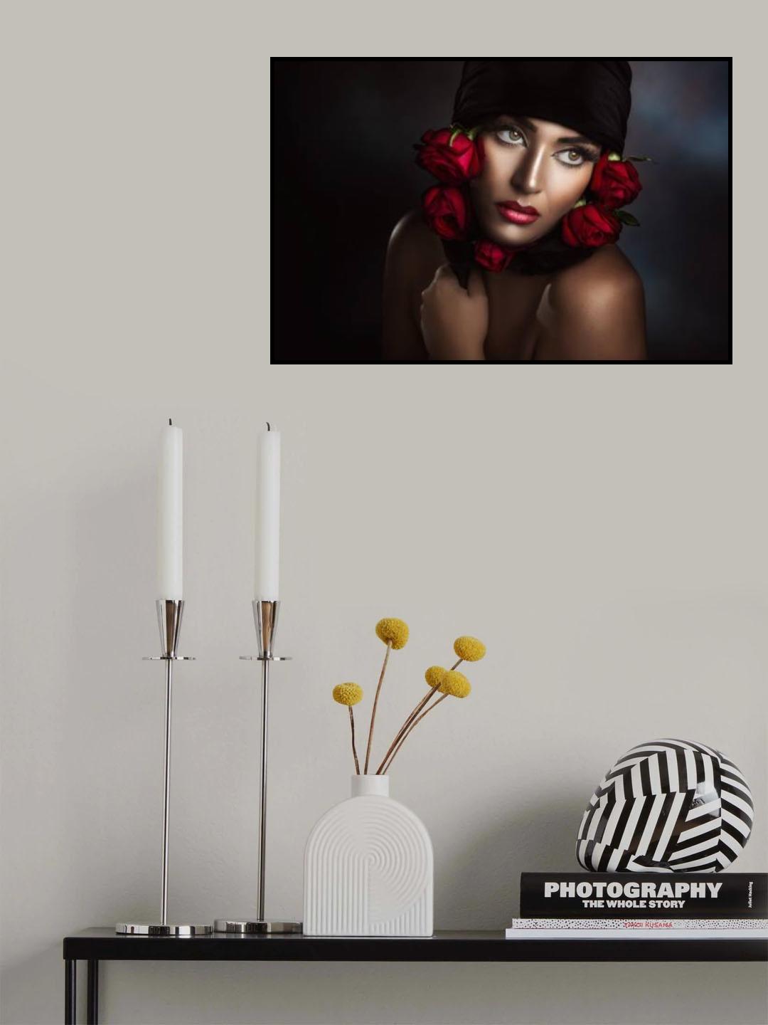 Frame of roses Poster och Canvastavla