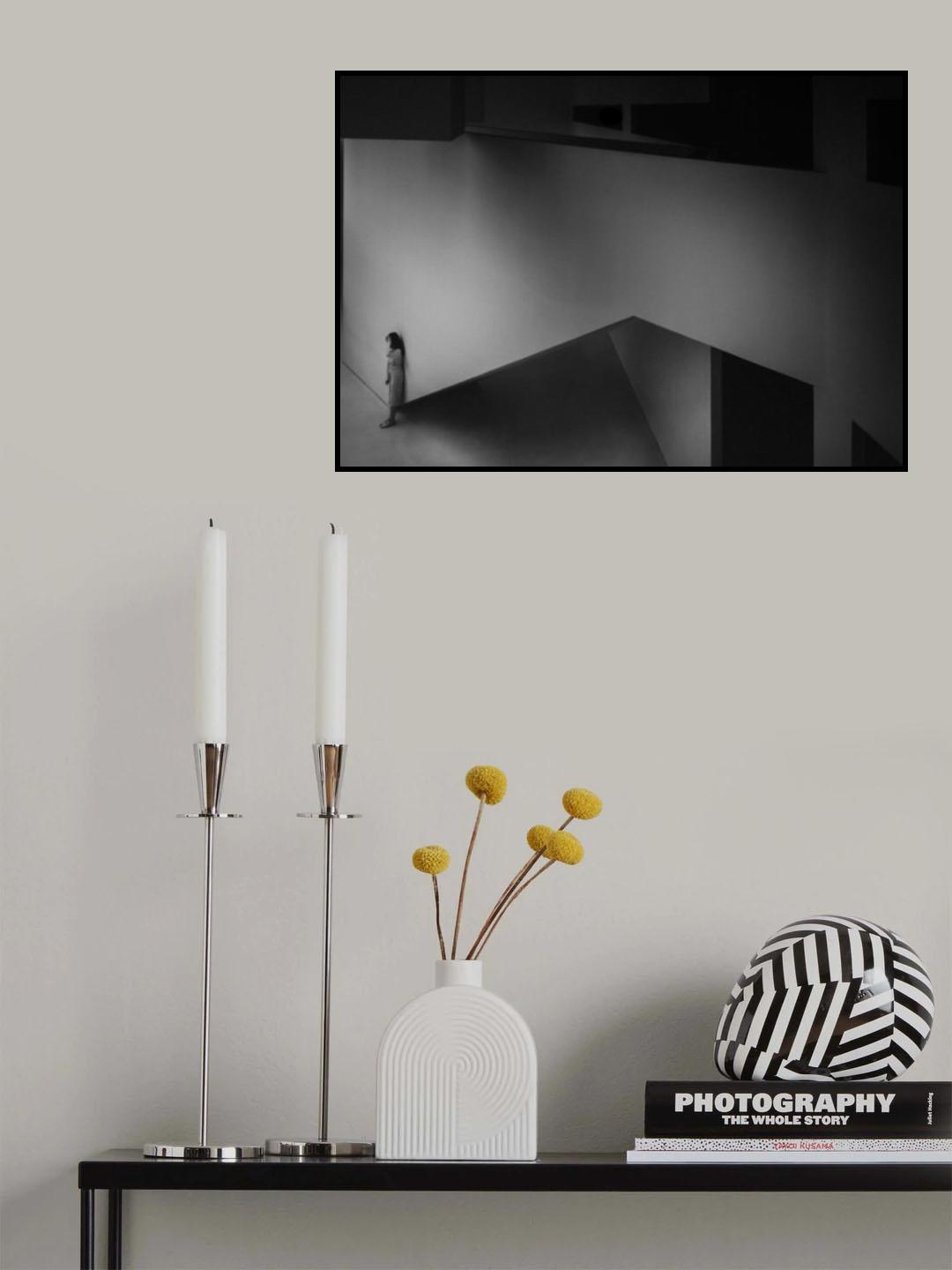 Lonely World Poster och Canvastavla