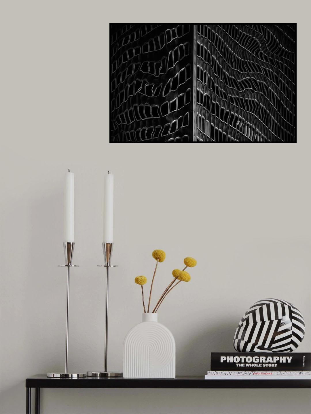 Melting Poster och Canvastavla
