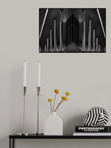 Column &amp; Roof Poster och Canvastavla