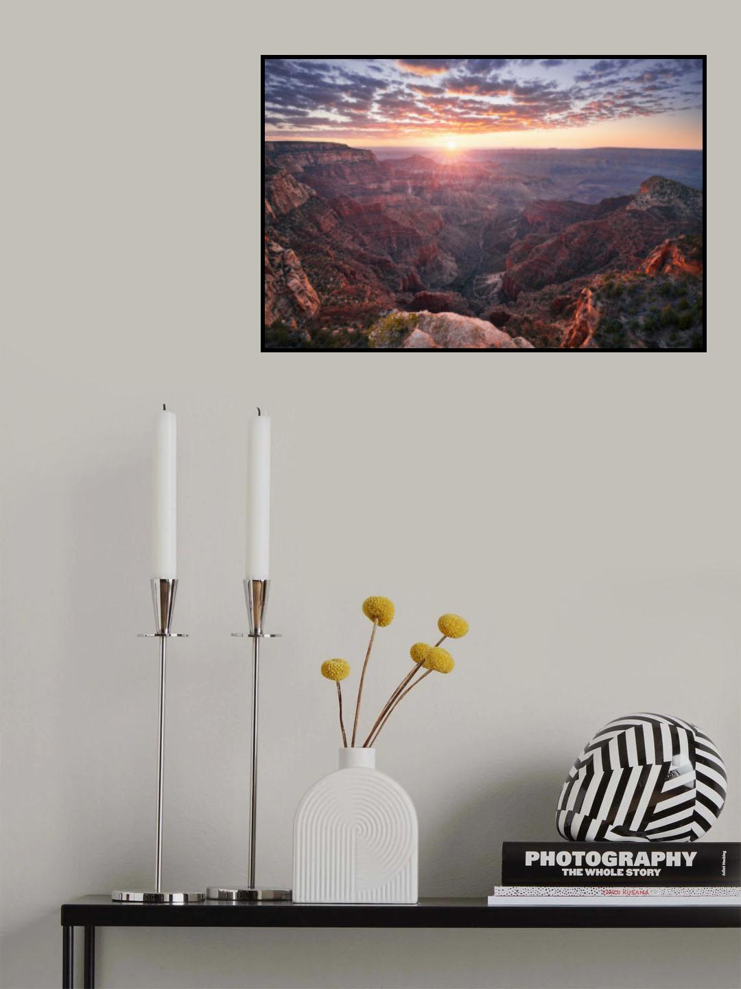 Grand Canyon View Poster och Canvastavla