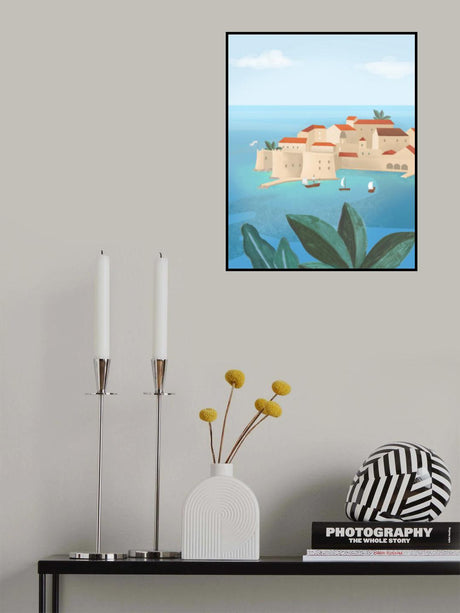 Dubrovnik City Poster PL