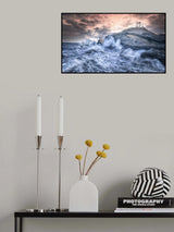 Crashing Sea Cape Kiwanda Poster och Canvastavla