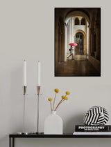 As if she was just passing by... Poster och Canvastavla
