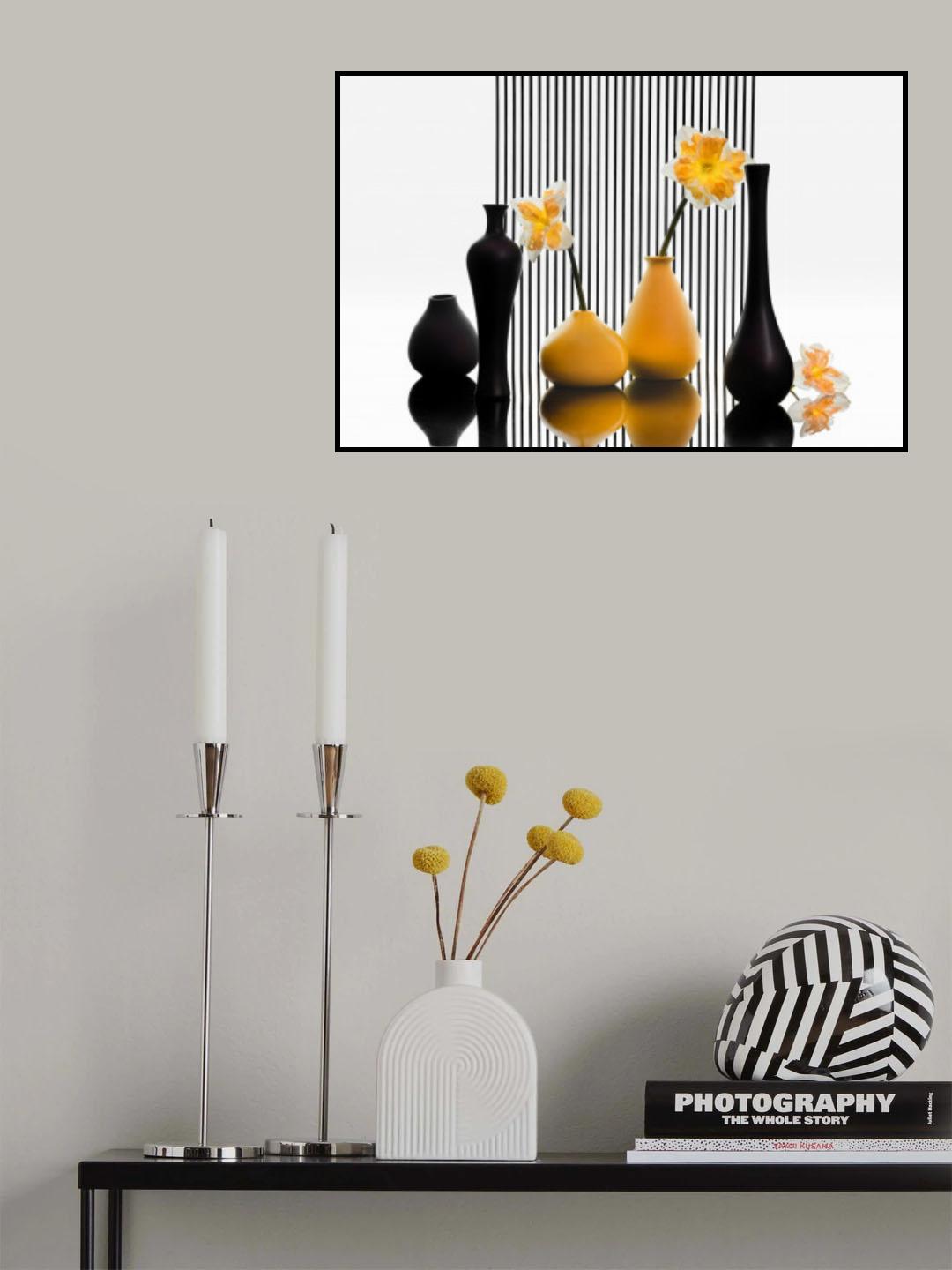Spring Daffodils Poster och Canvastavla