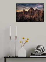 Dolomite Mountains Poster och Canvastavla