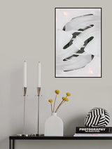 Monstera White 02 Poster och Canvastavla