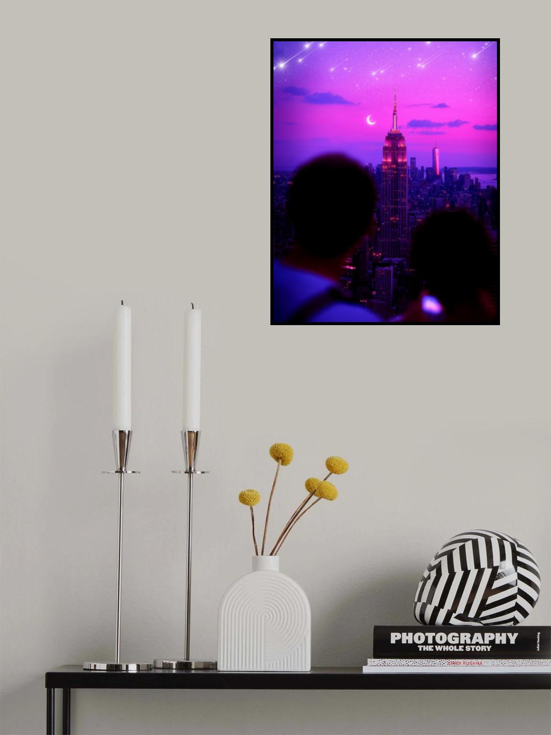 Stardust cascade Poster och Canvastavla