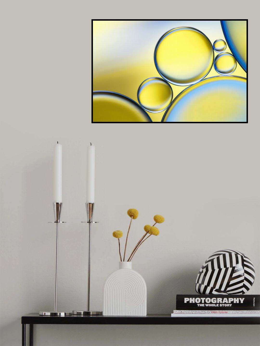 Oil and water Poster och Canvastavla