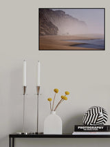 Mist on the beach Poster och Canvastavla