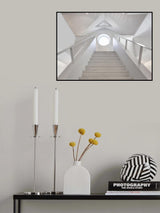 High-key staircase Poster och Canvastavla