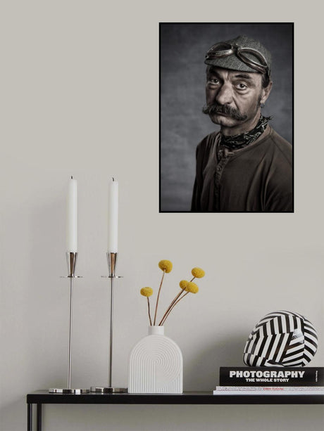 The cyclist. Poster och Canvastavla