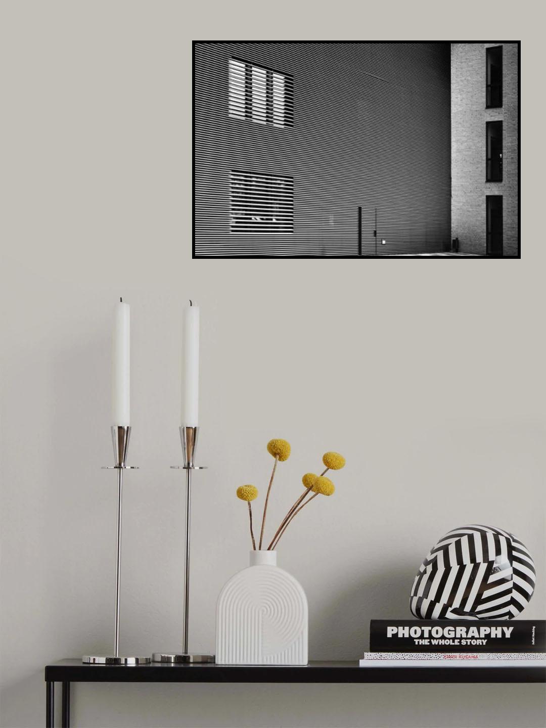 Building Corner Poster och Canvastavla