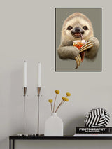 sloth and soft drink Poster och Canvastavla