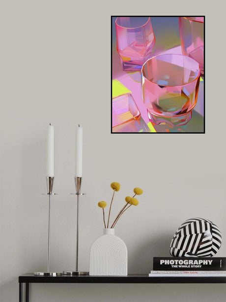 Pink Glasses 2 Poster och Canvastavla