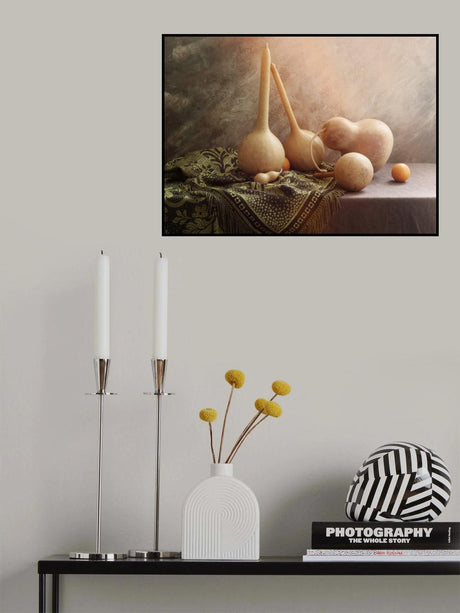 Still life with medicinal pumpkins Poster och Canvastavla