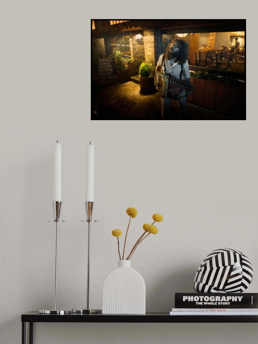 Listen to the rain Poster och Canvastavla