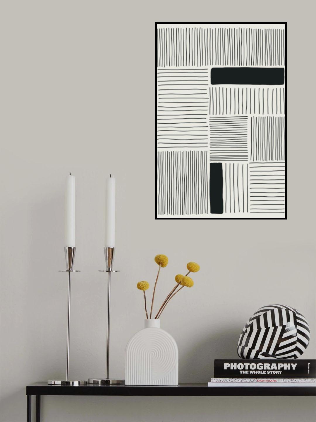 Minimalism Shapes #1 Poster och Canvastavla