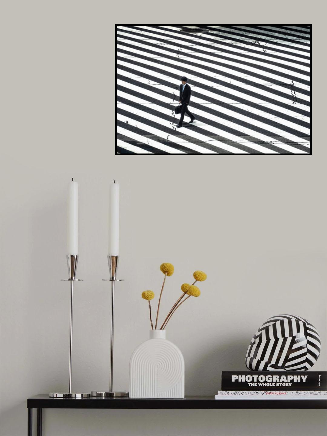 Diagonal lines Poster och Canvastavla