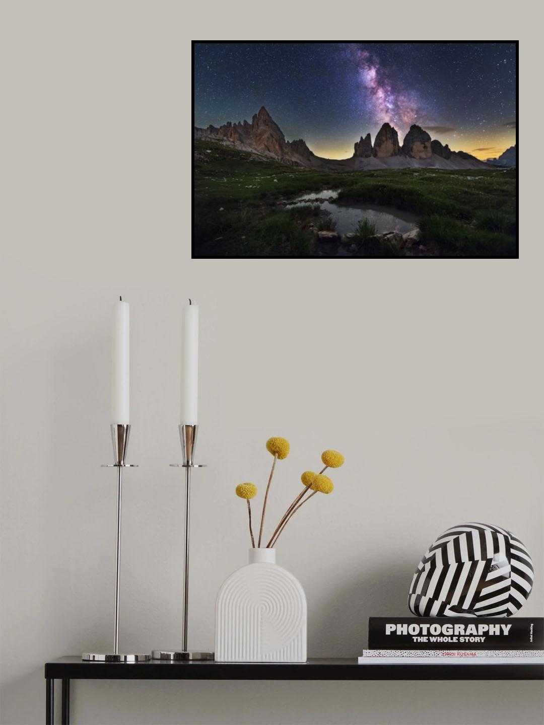 Tre Cime di Lavaredo Poster och Canvastavla