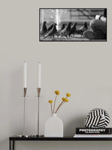 On Line for Food Poster och Canvastavla