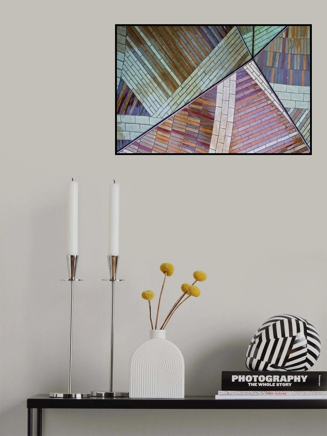 Mosaic Poster och Canvastavla