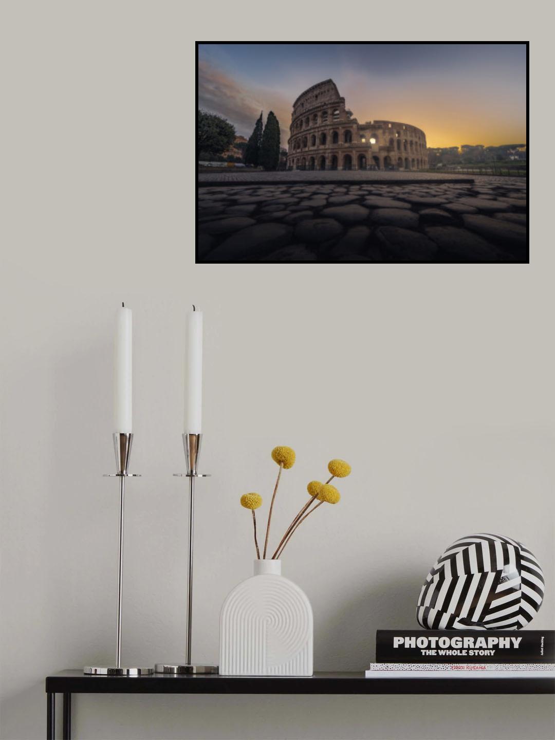 Colosseum, Rome, Italy Poster och Canvastavla