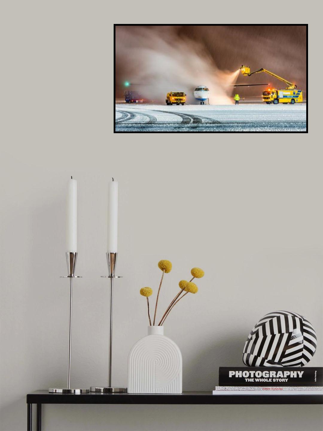 De-icing Poster och Canvastavla