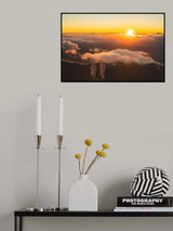 The holy mountains of Dewa Sanzan Poster och Canvastavla