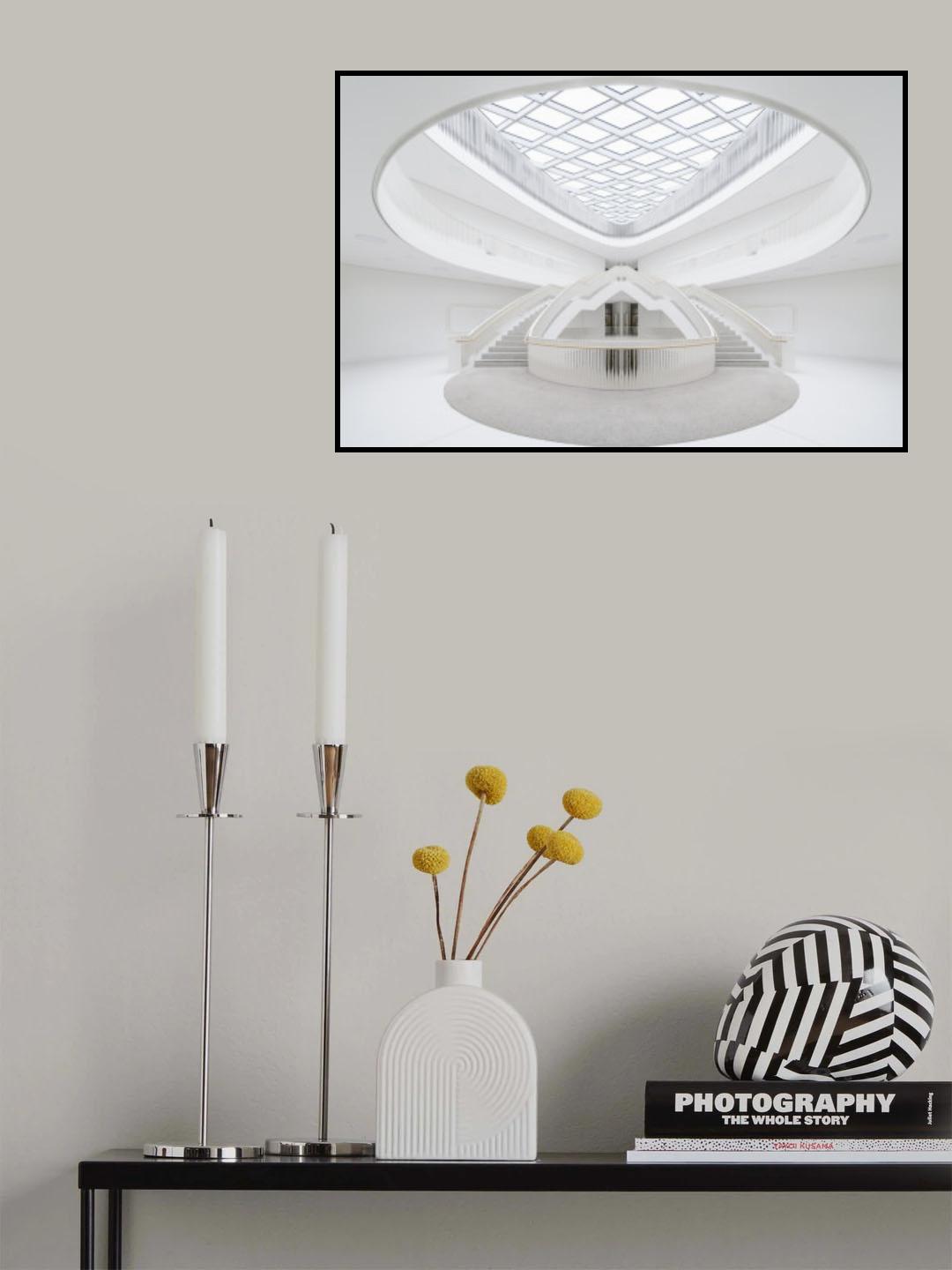white room Poster och Canvastavla