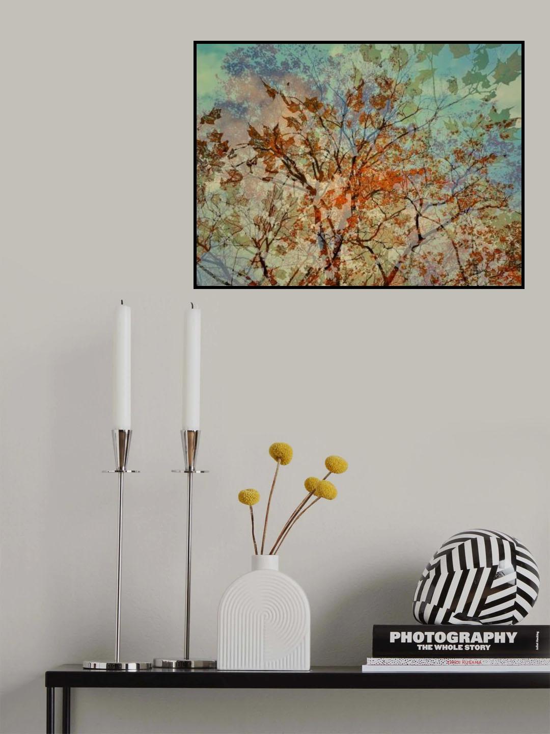 Musical Autumn Poster och Canvastavla