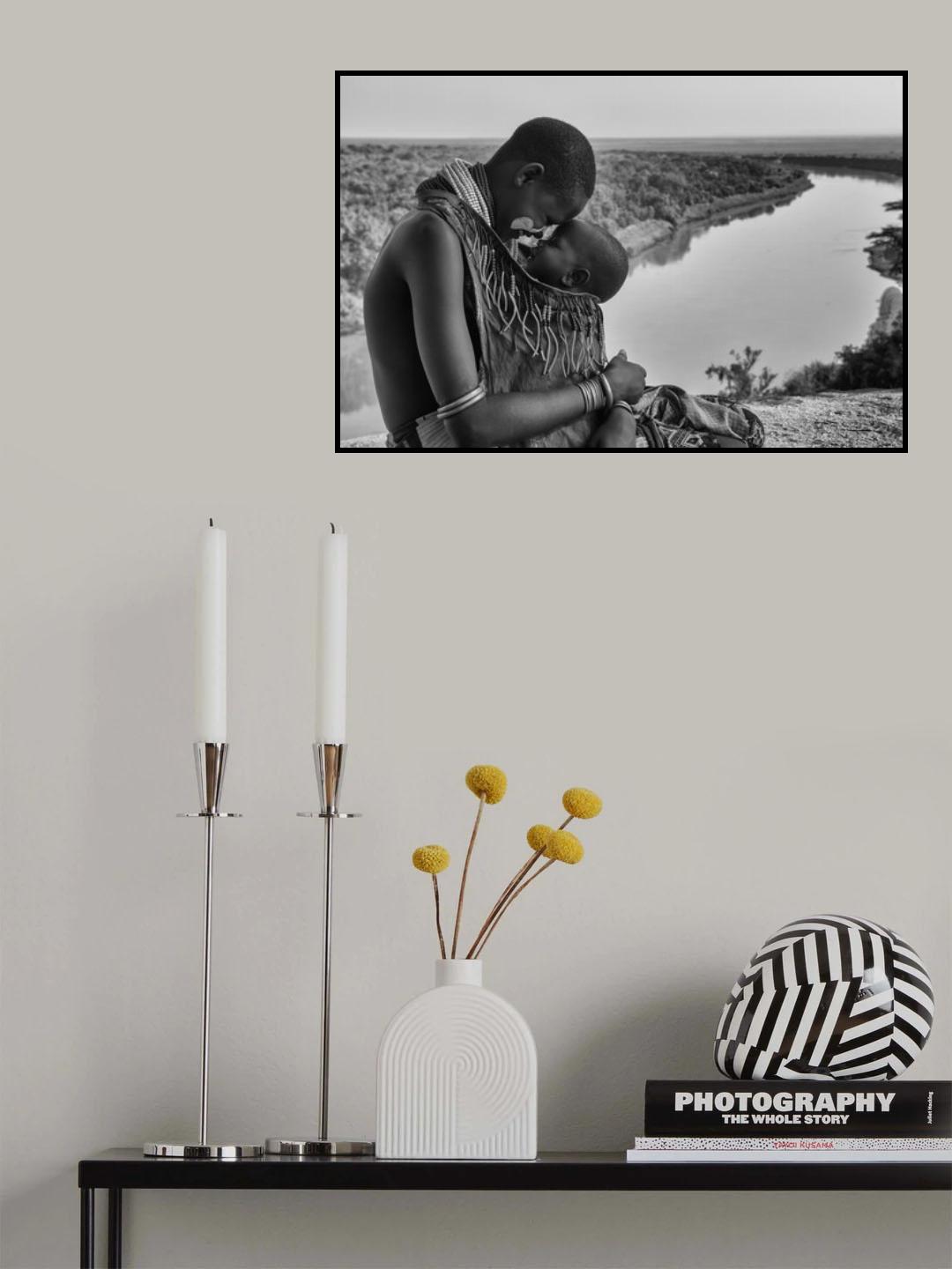 Mother and Child Poster och Canvastavla