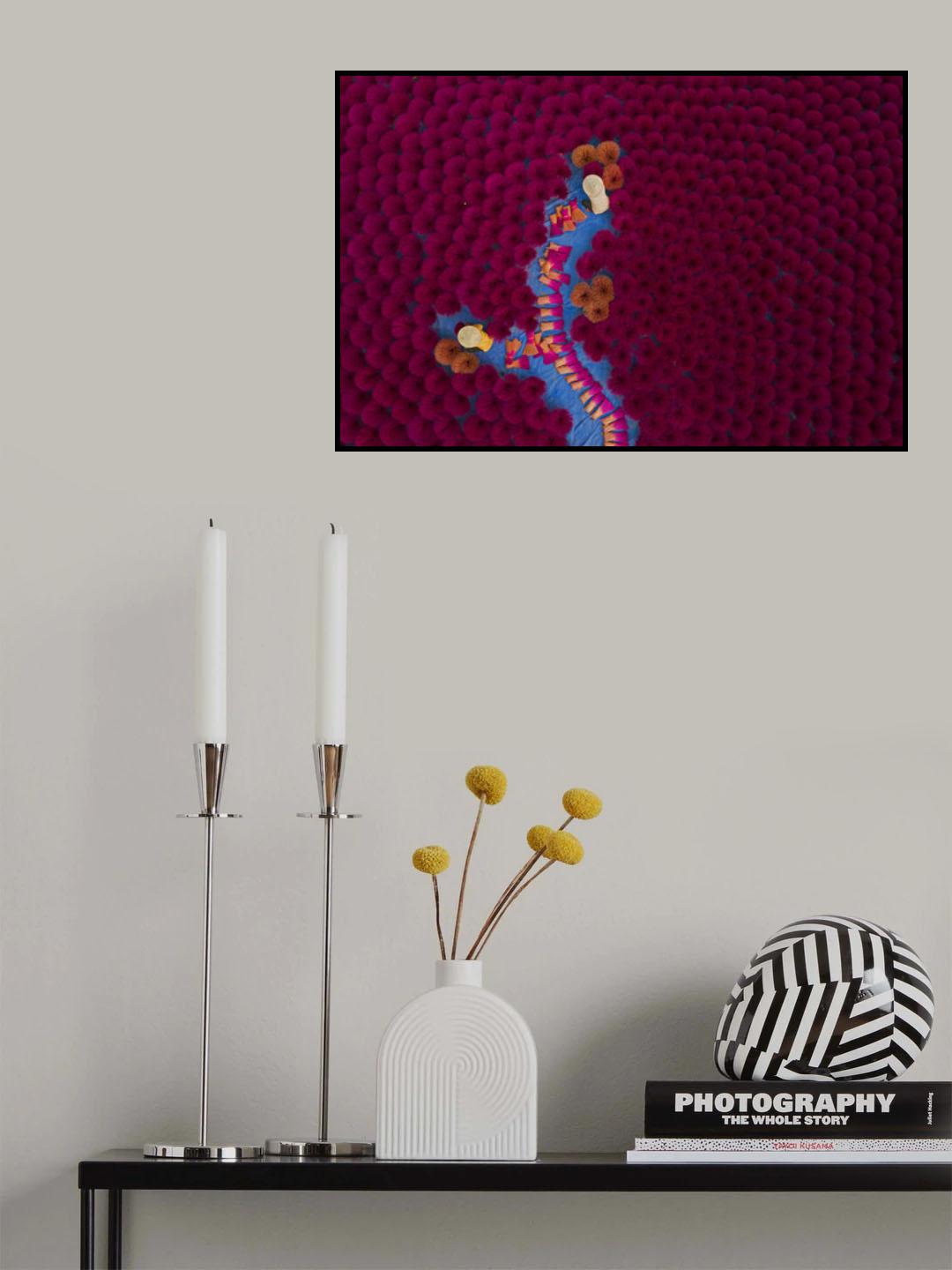 Working incense Poster och Canvastavla