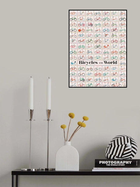 18x24 Bicycles of the World Poster och Canvastavla