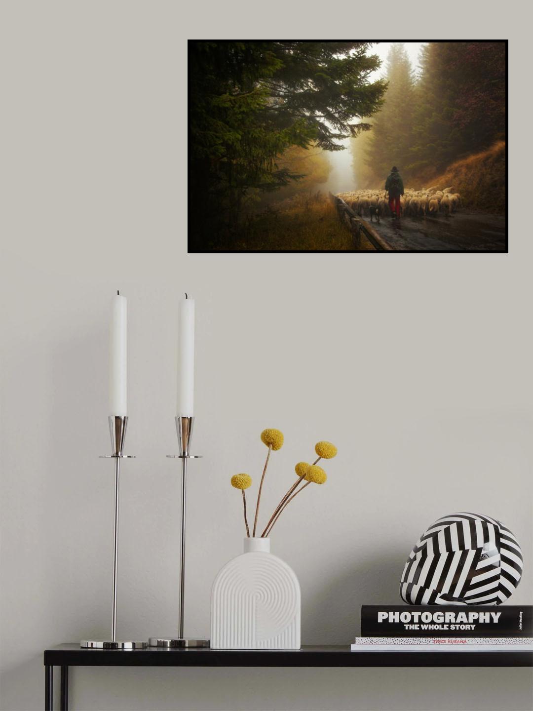 On the way back Poster och Canvastavla