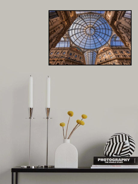 Blue Dome Poster och Canvastavla