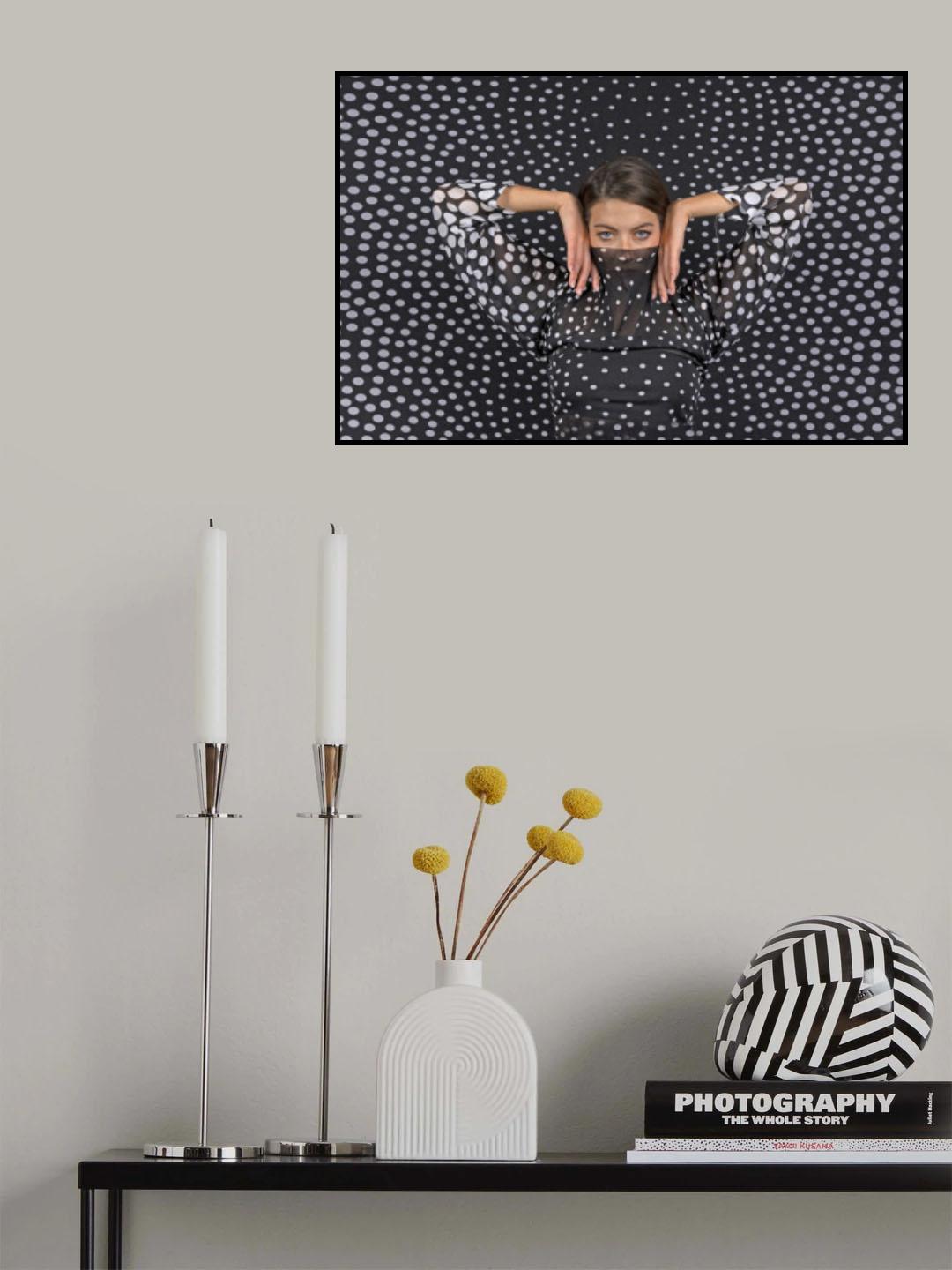 Danielle in merging with background Poster och Canvastavla