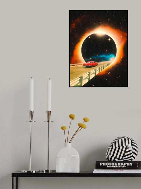 A Space Journey Begins Poster och Canvastavla