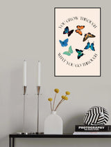 Butterfly Print Poster och Canvastavla