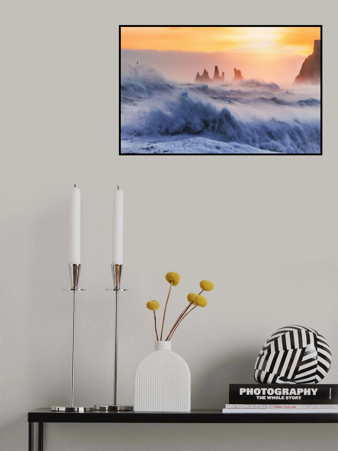 Ocean sunset Poster och Canvastavla