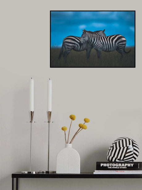 Stripy Poster och Canvastavla