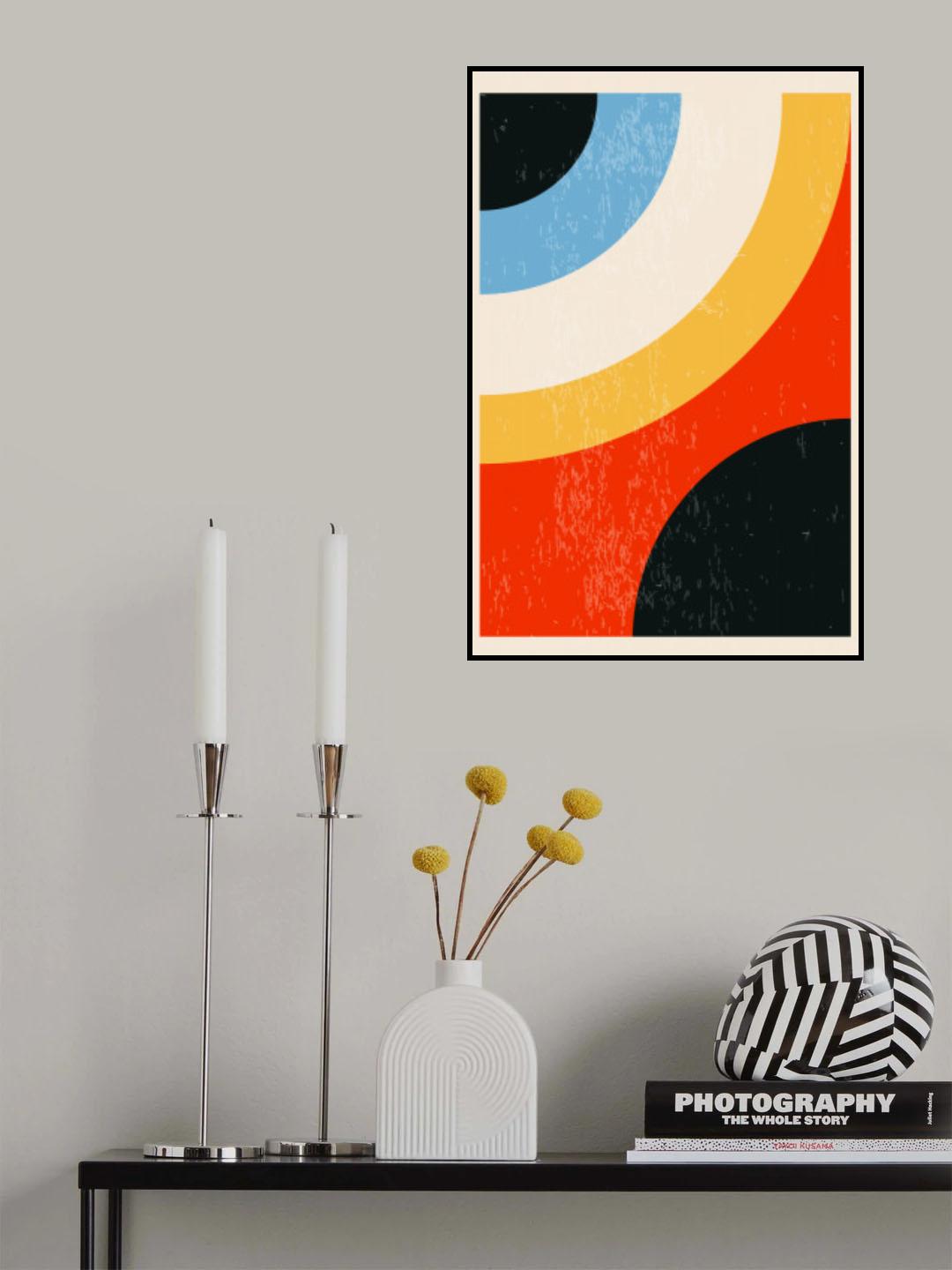 Minimal Abstract Shapes Series #3 Poster och Canvastavla